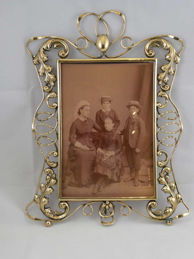 Large Brass Photo Frame