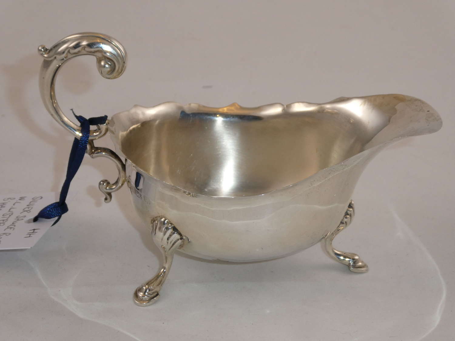 Silver Sauce Boat