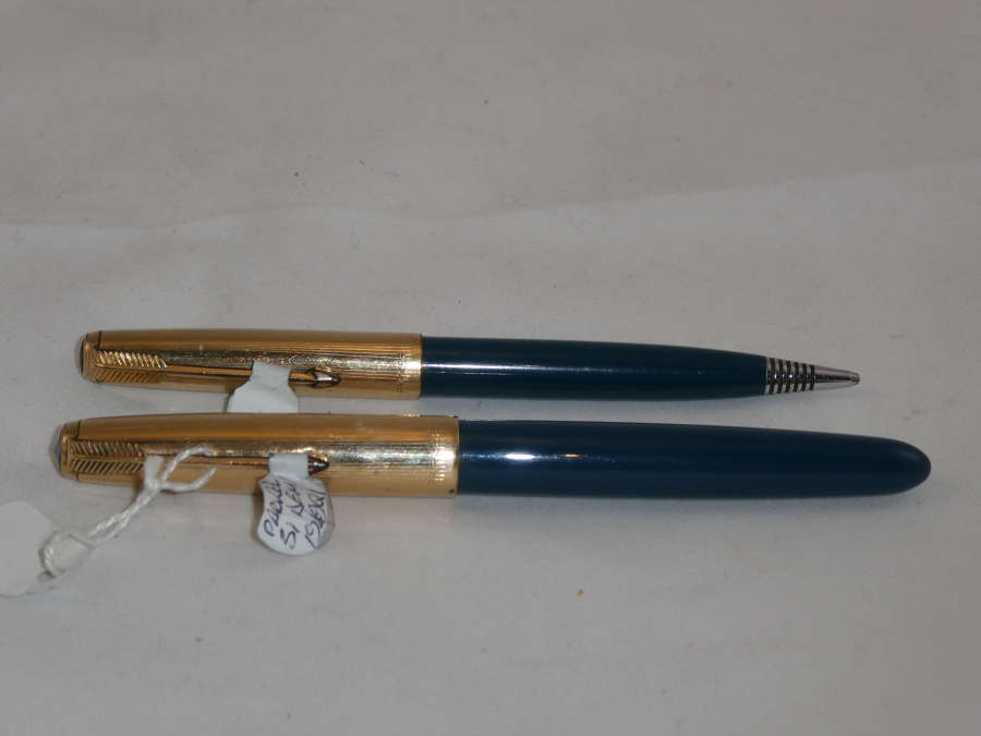 Parker 51 Demi 1949 Pen and Pencil Set