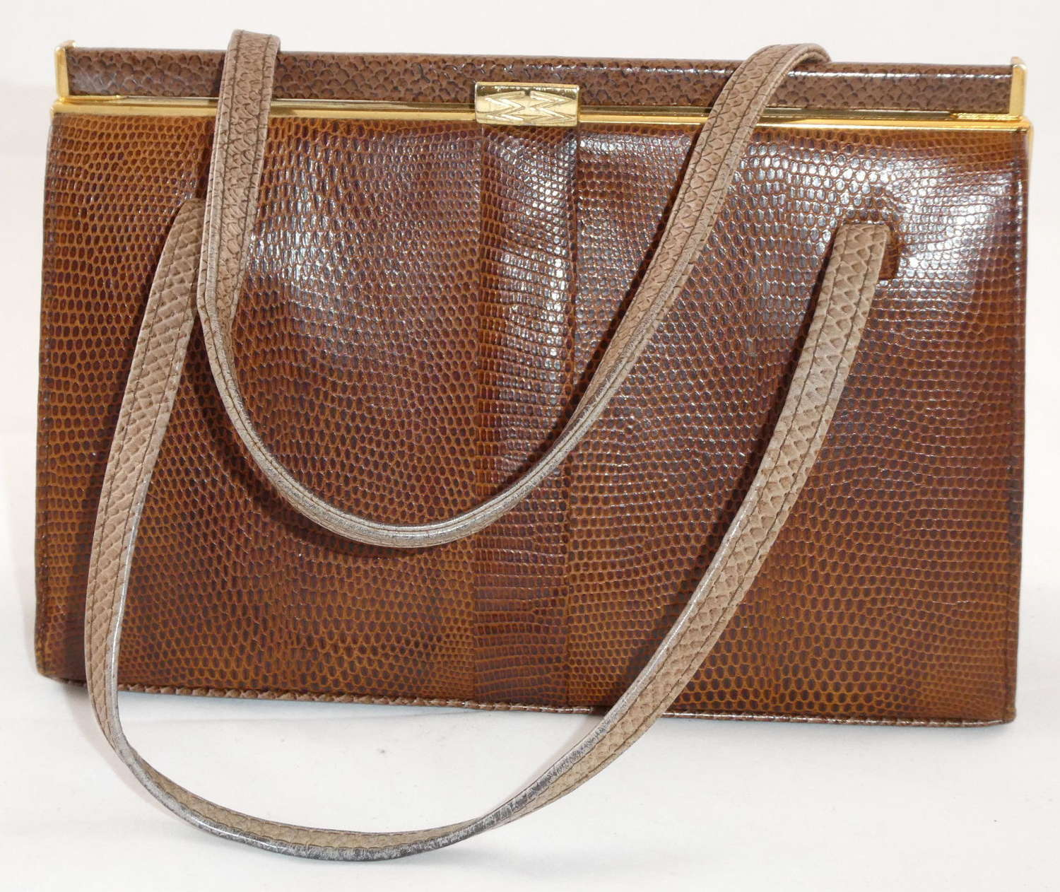 Vintage Lizard Handbag