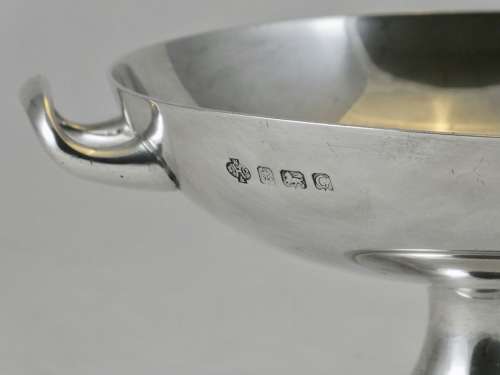 George V Pedestal Silver Bowl