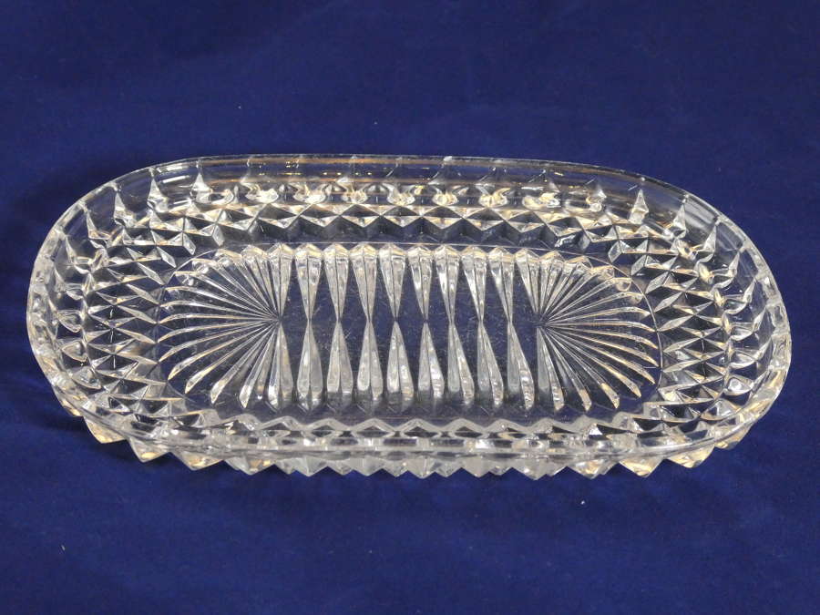 Pressed Glass Pin Tray