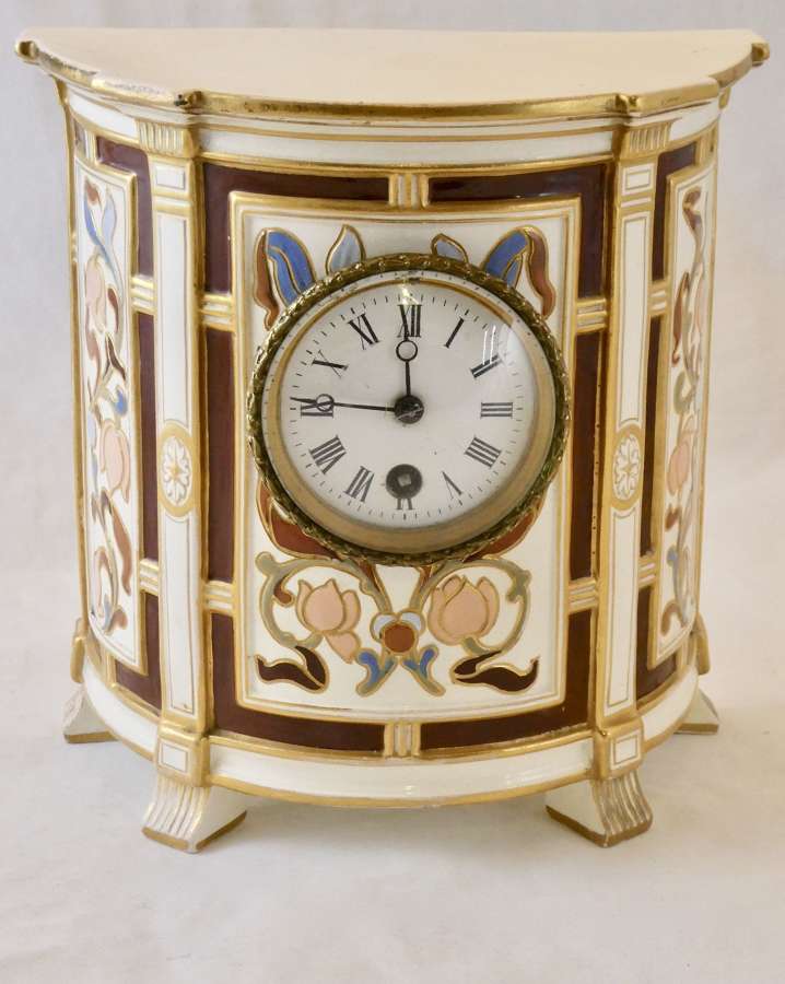 Victorian Wedgwood Cased Mantel Clock