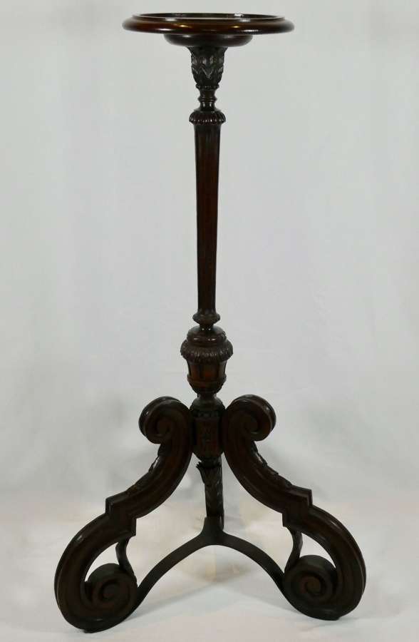 Early 19th Century French Walnut Candlestand