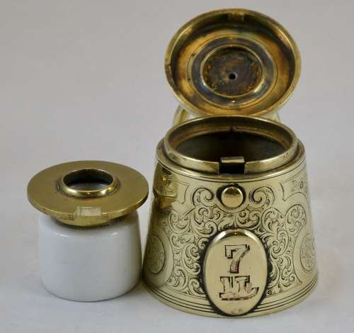 Late 19th Century Inkwell