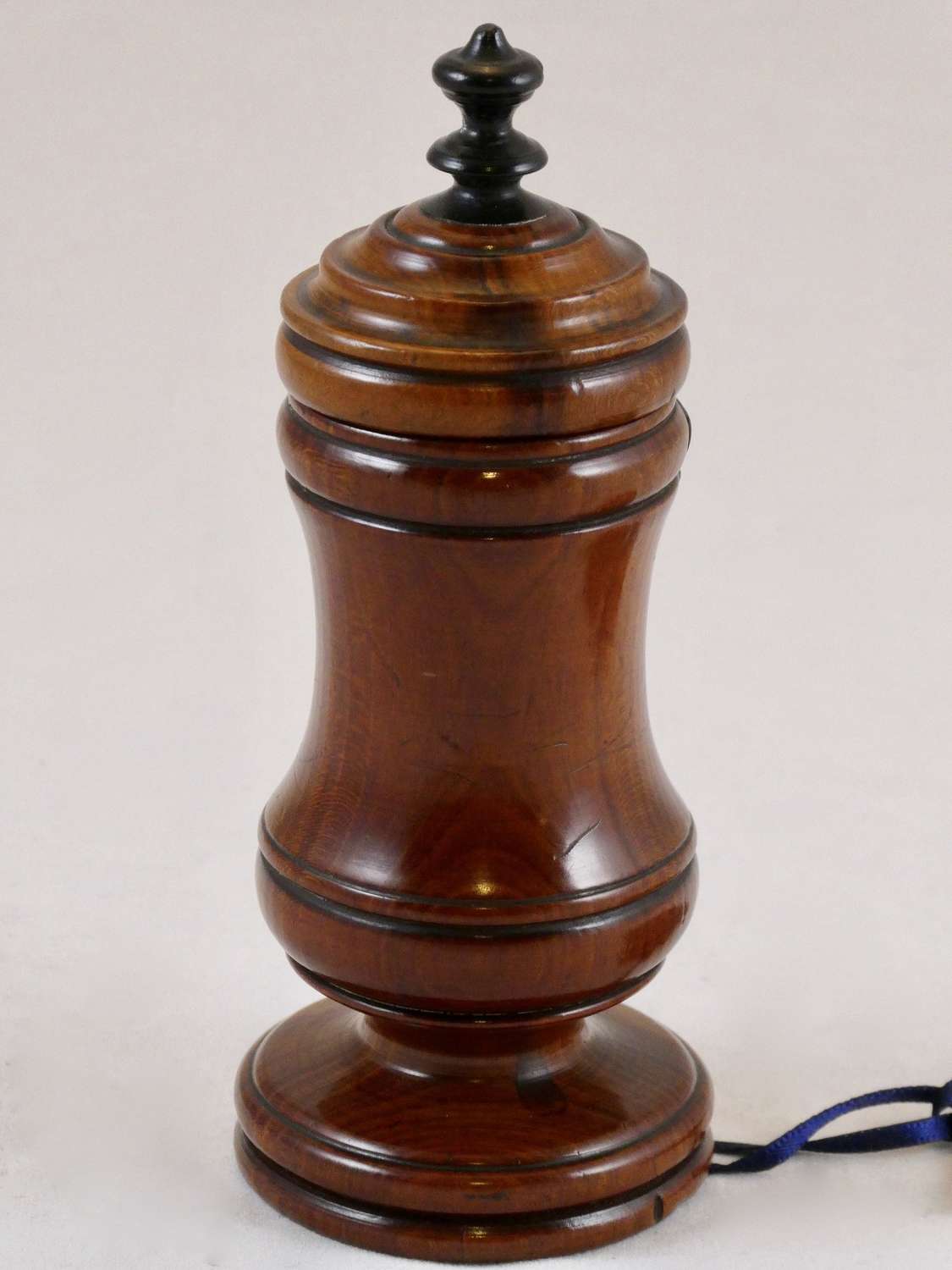 19th Century Fruitwood Spice Pot