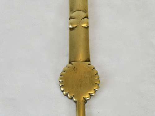 19th Century Brass Fork
