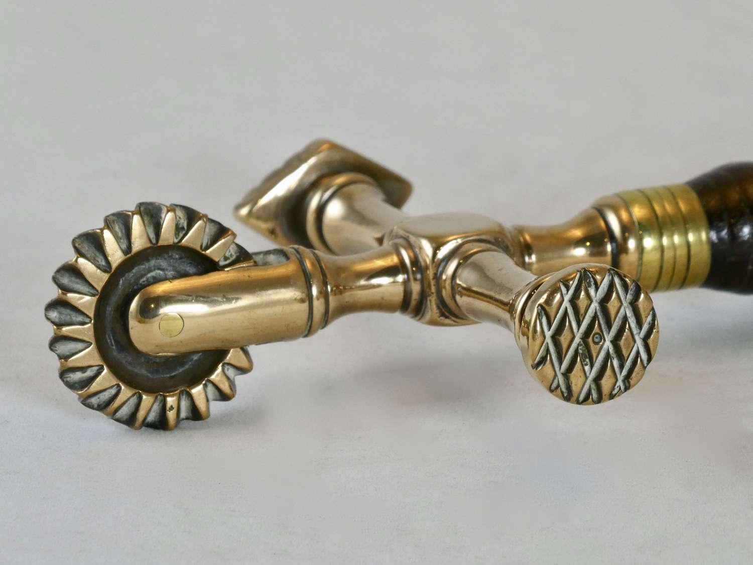 19th Century Brass 3-way Pastry Jigger