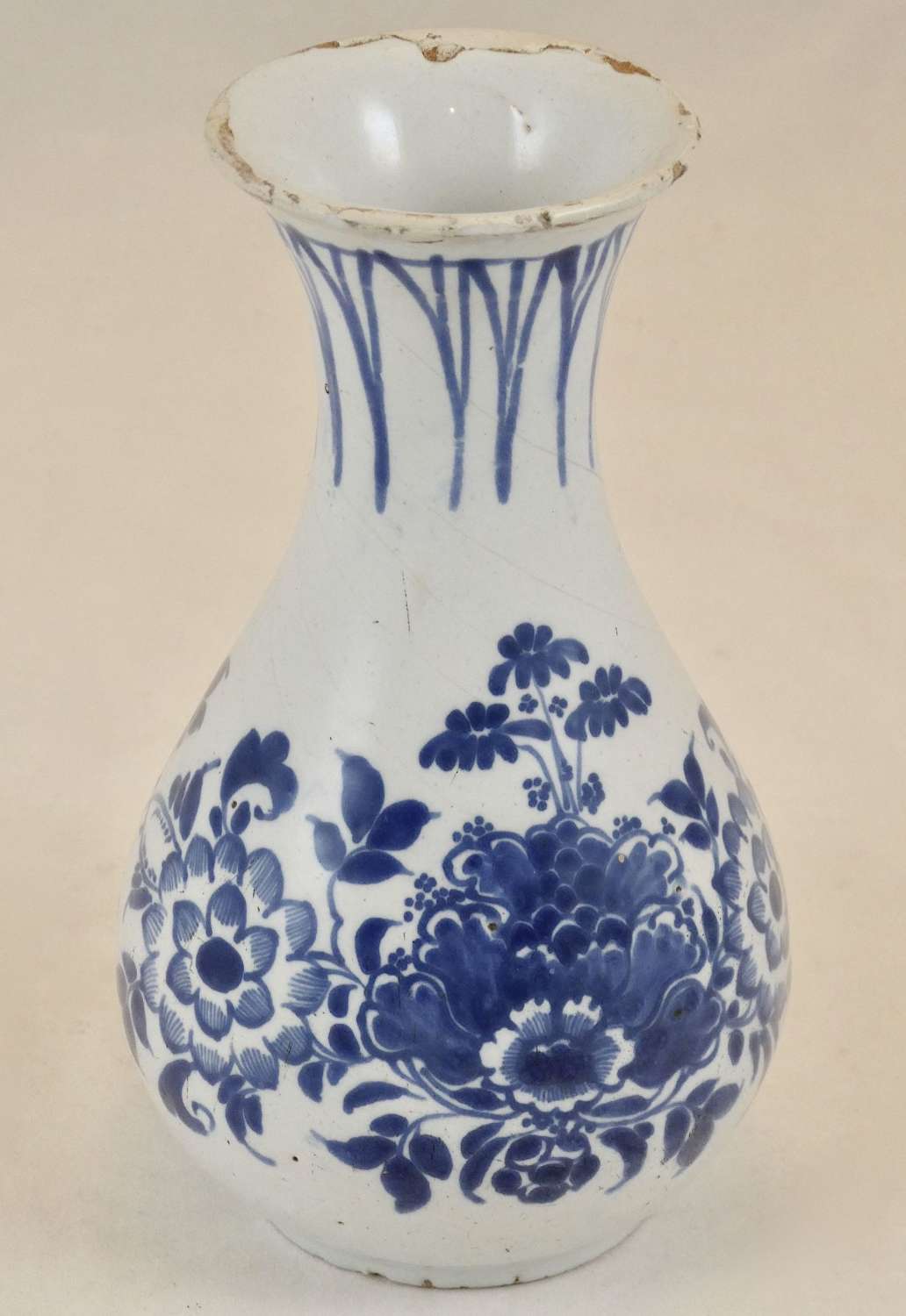 English Delft Vase