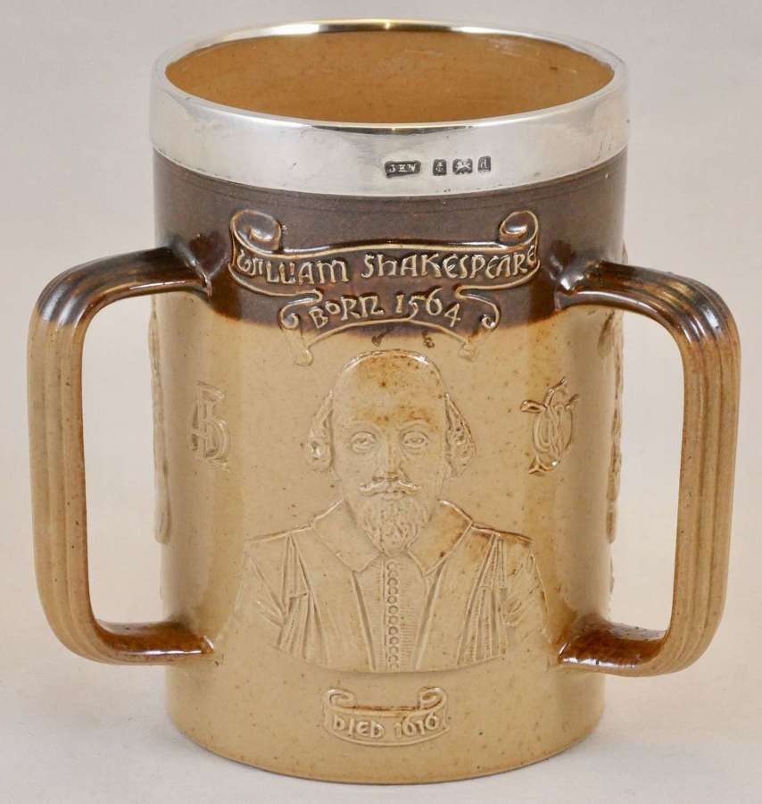 Royal Doulton Silver Rimmed Tyg Mug