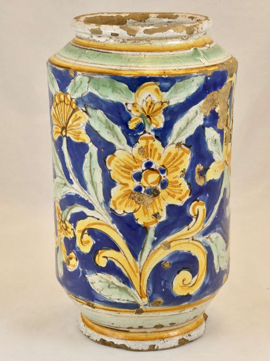 17th Century Majolica Jar