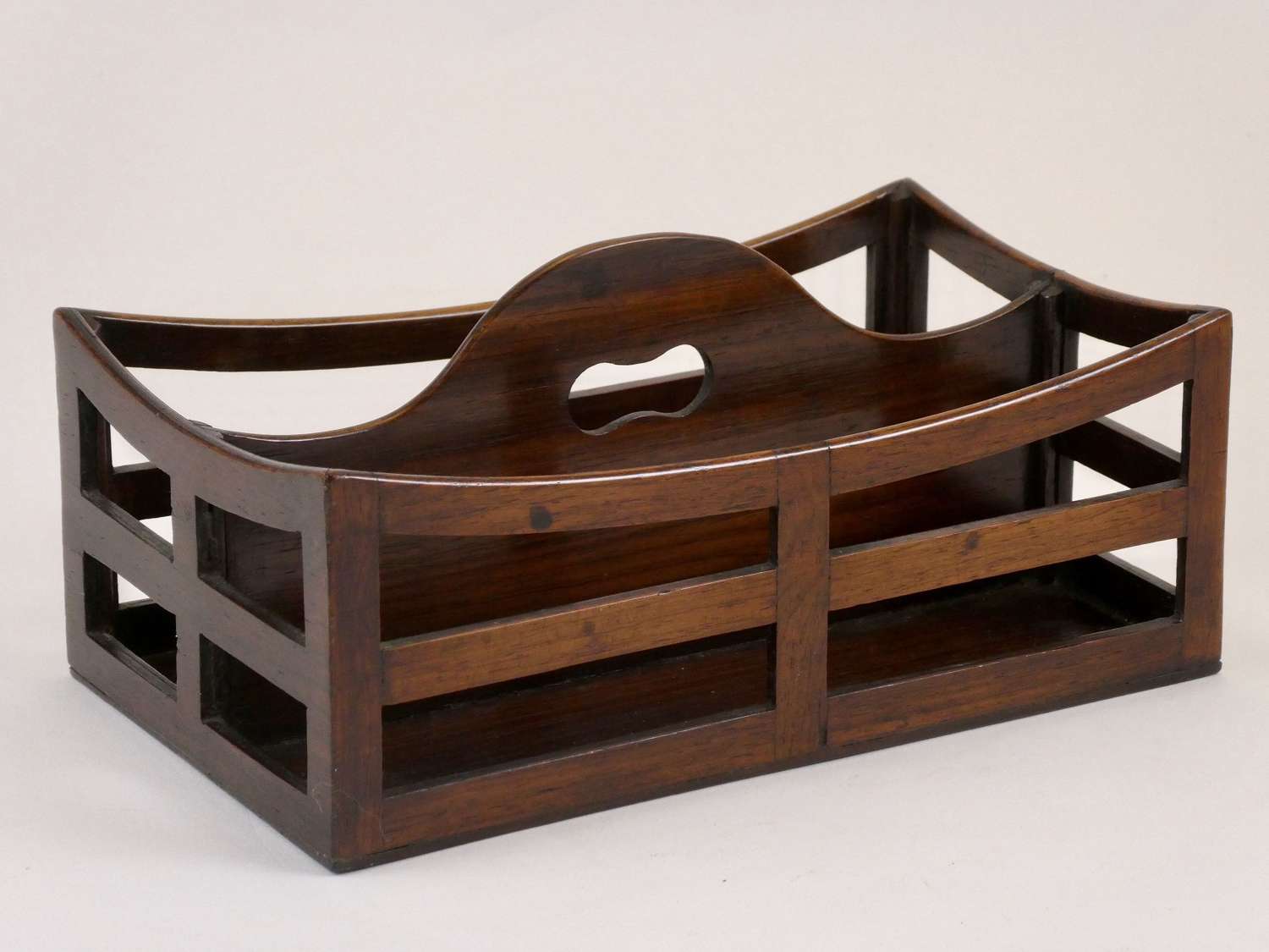 Early 19th Century Rosewood Desk Tidy or Letter Tray