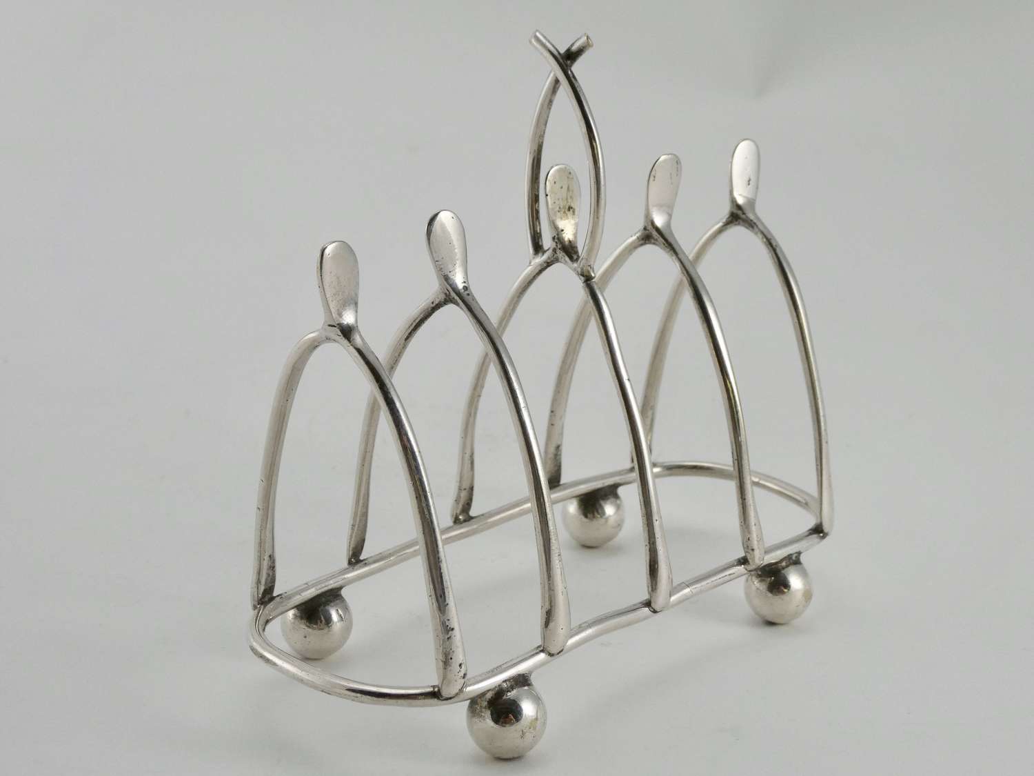 Victorian Plated Toast Rack by Mappin Brothers