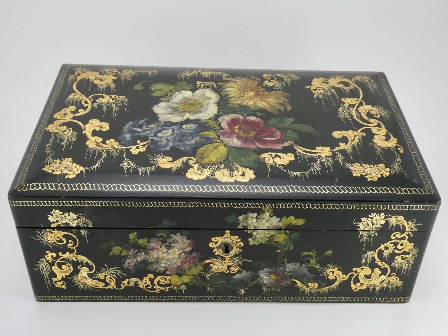 Late 19th Century French Lacquered Box