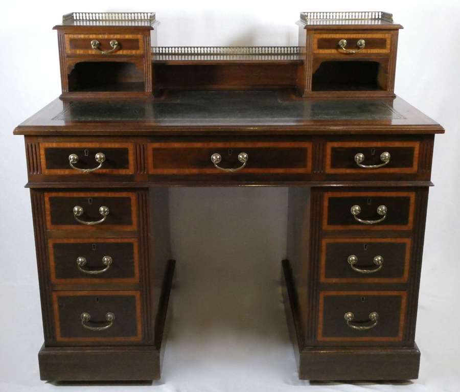 Edwardian Mahogany Desk