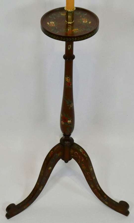Painted Candlestand, circa 1930