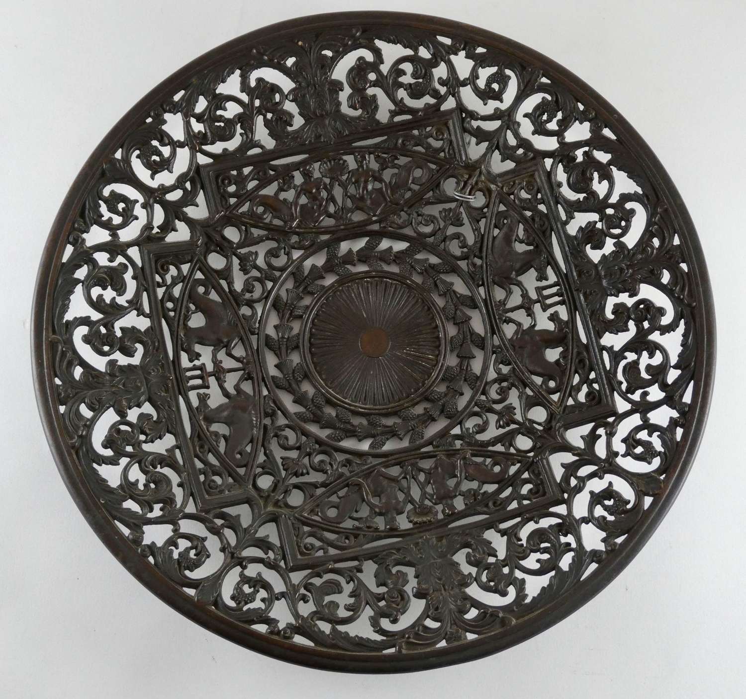 19th Century Coalbrookdale Cast Iron Plate