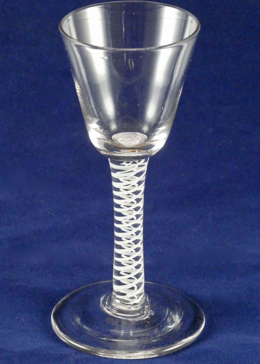 18th Century Opaque Twist Glass