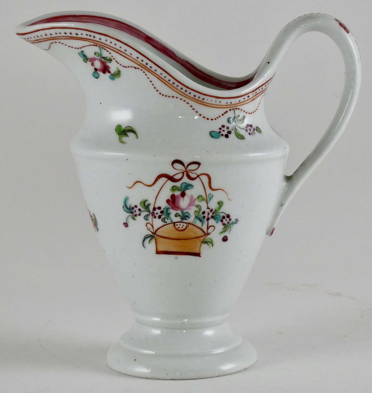 Late 18th Century Newhall Porcelain Jug