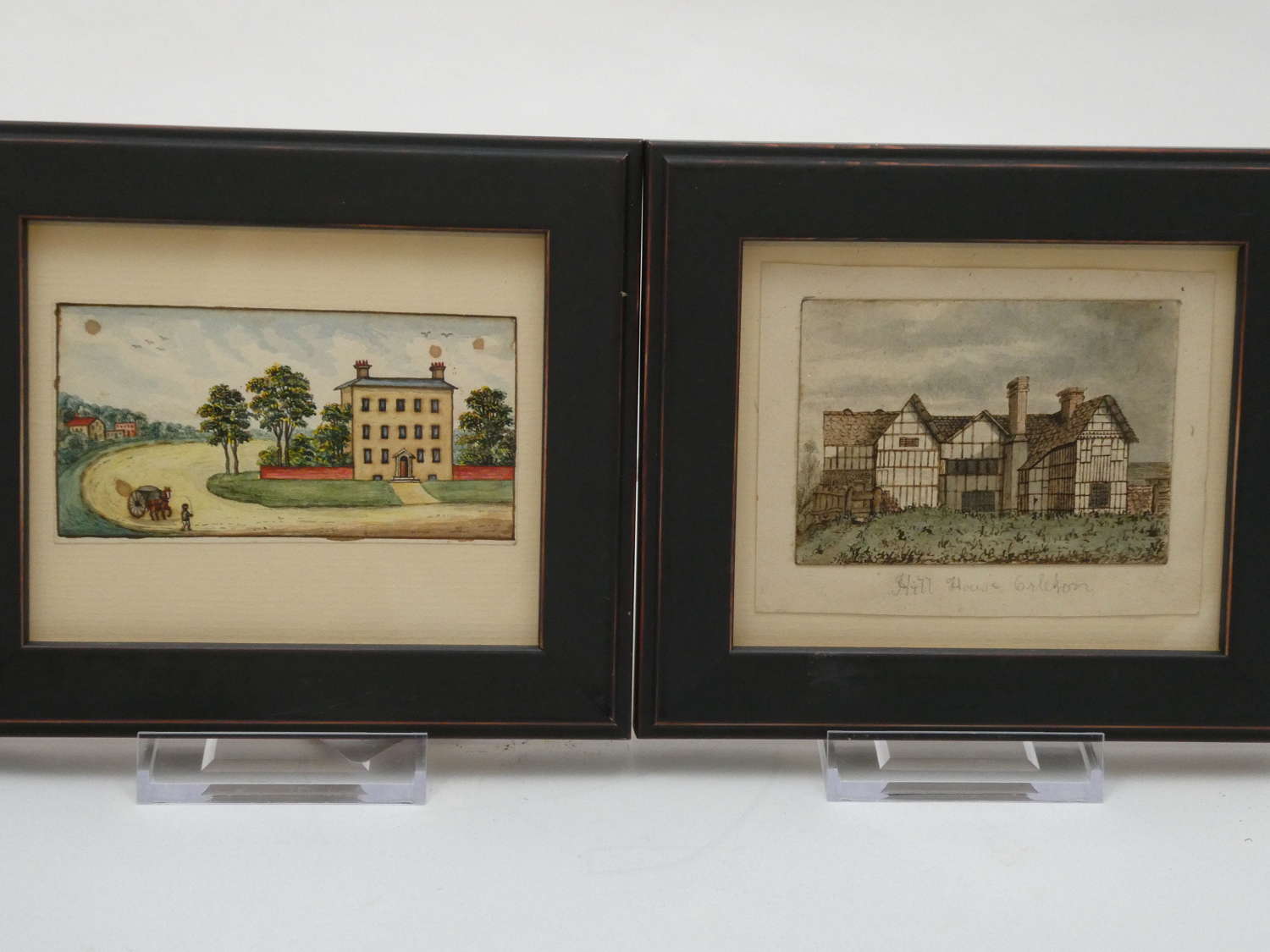 Early 19th Century Watercolours of Grand Houses