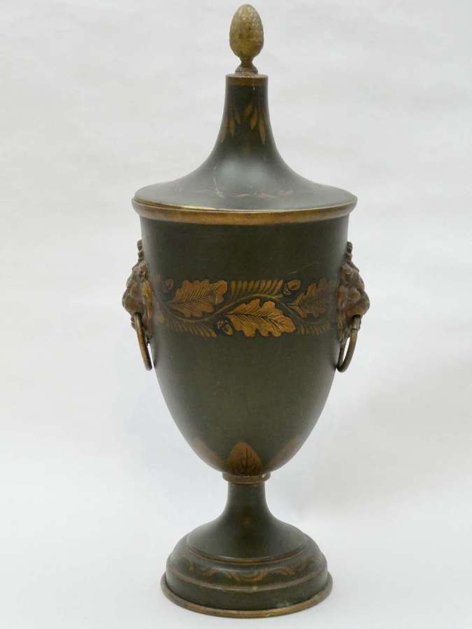Early 20th Century Toleware Urn