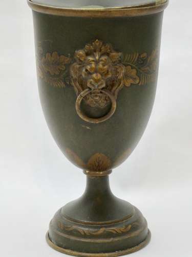 Early 20th Century Toleware Urn