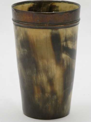19th Century Horn Beaker