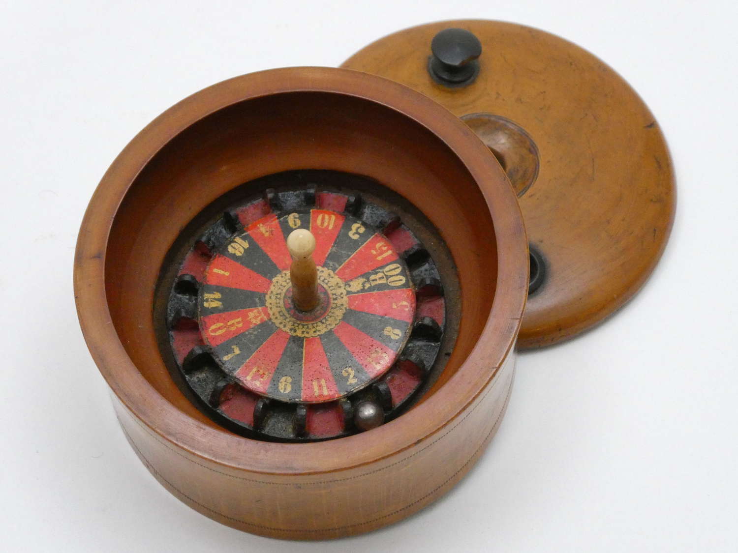 19th Century Travelling Roulette Wheel
