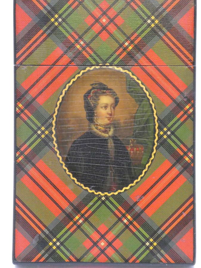 Tartanware Card Case - Mary Queen of Scots