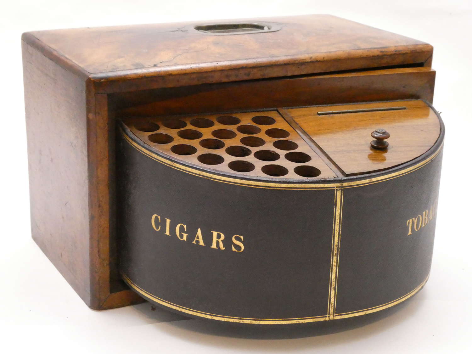 Victorian Cigar and Tobacco Box