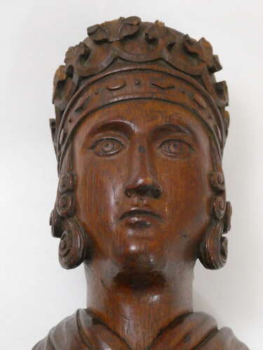 Pair of Antique Carvings